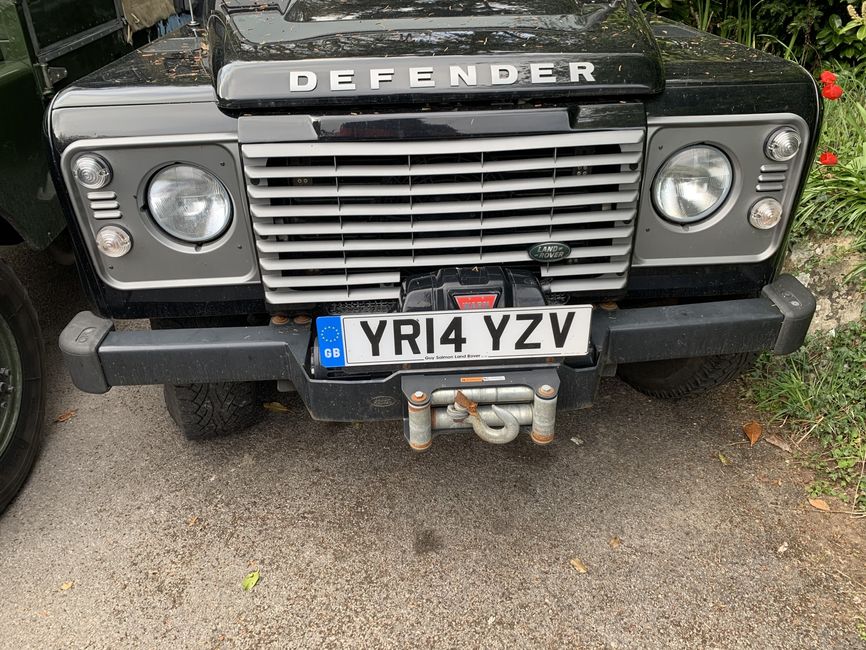 Land rover winch bumper deals