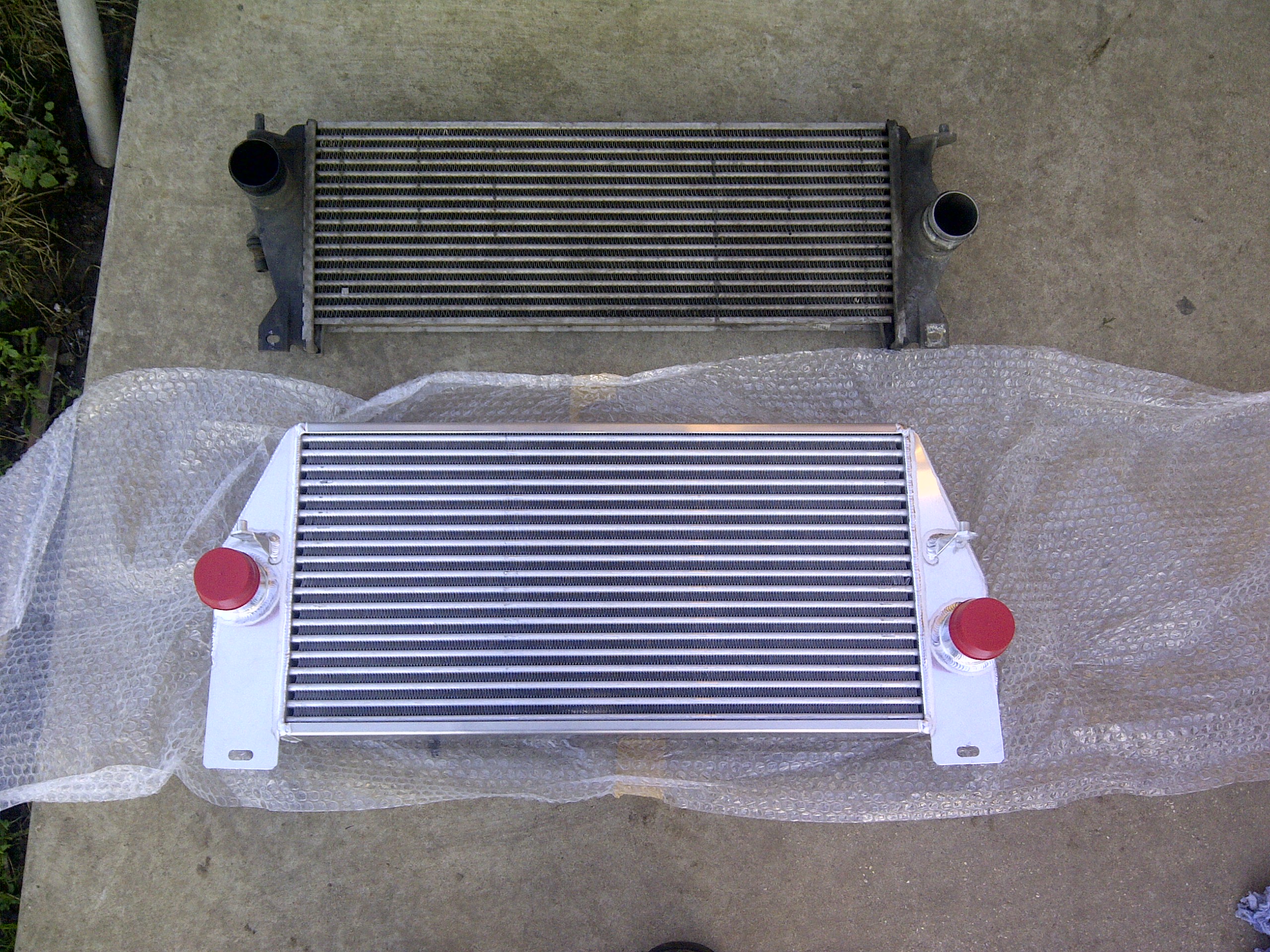 defender puma intercooler