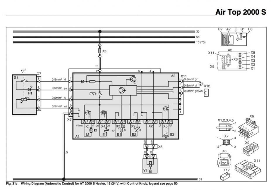 Webasto Wiring Diagram