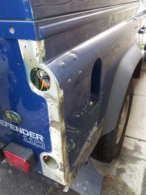 DEFENDER2.NET View topic Replacing rear capping