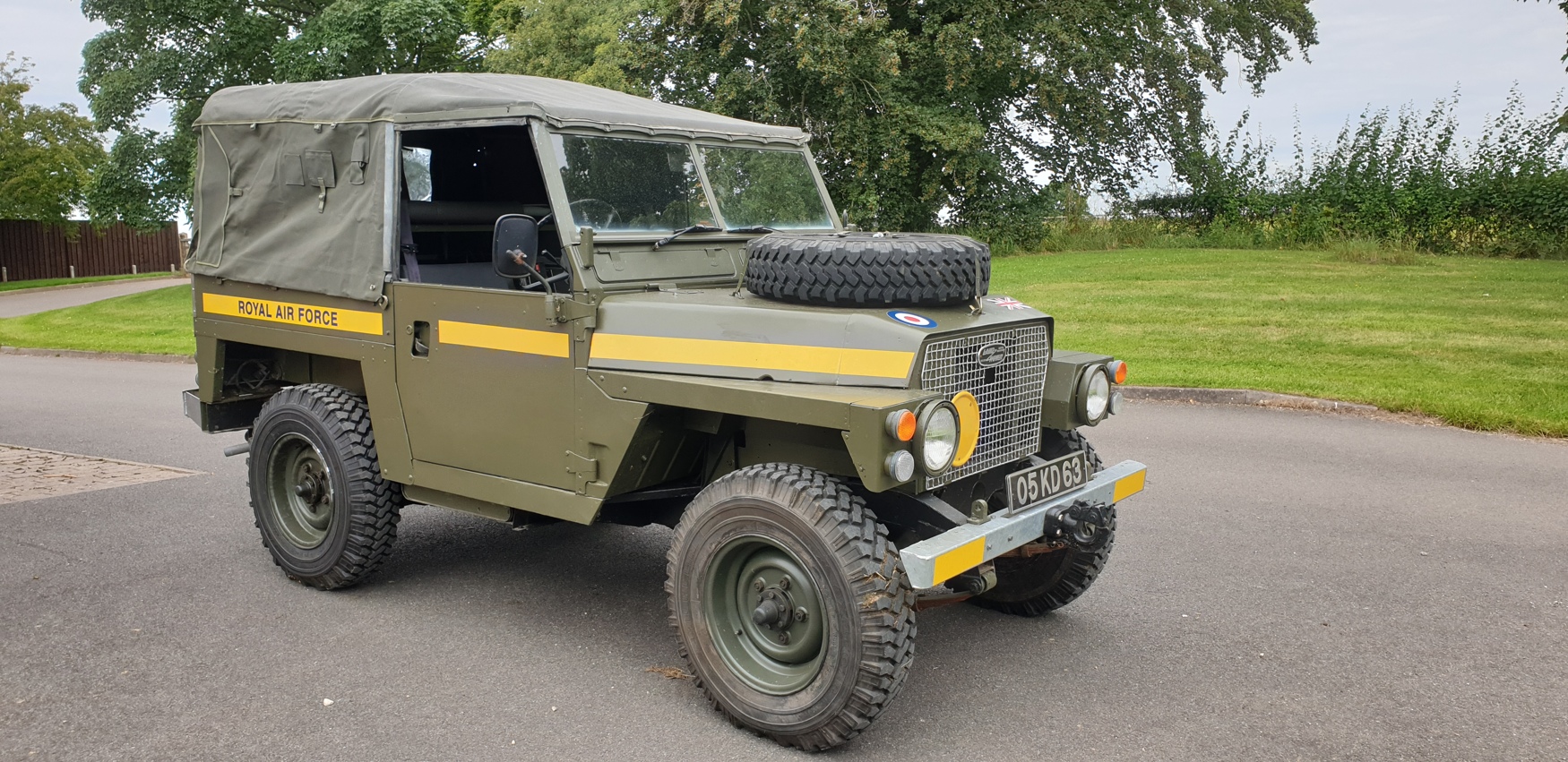 DEFENDER2.NET - View topic - 05KD63 1985 Ex RAF Hong Kong Lightweight