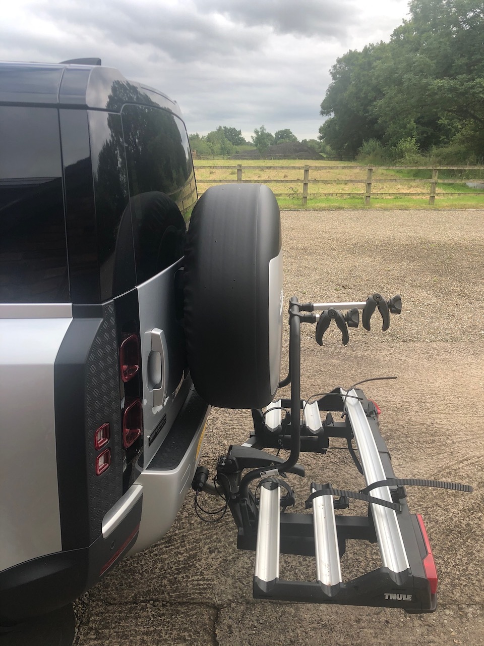 DEFENDER2.NET View topic 2020 Defender Tow Bar Bike Rack