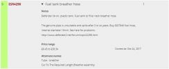 Filename : fuel breather hose.JPG
Filesize : 25KB
Dimensions : 775x317
Date added : Nov 02, 2017 fuel breather hose.JPG