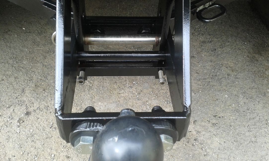 Tow bar extension sales for bike rack