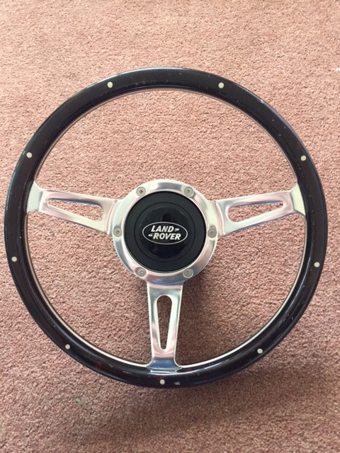 defender puma steering wheel