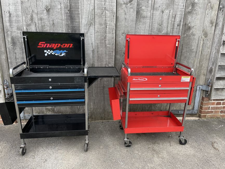 Blue point sales tool trolley