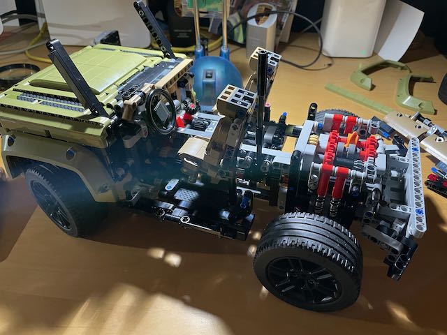 Lego defender gearbox problems cheap